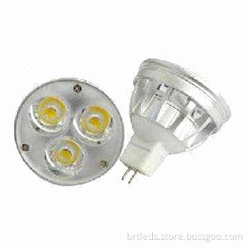 4W MR16 LED Energy-saving Bulbs with 12V DC Input Voltage